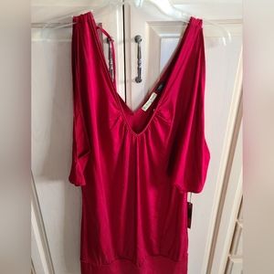 GUESS Blouse 3/4 sleeves Red Size Large